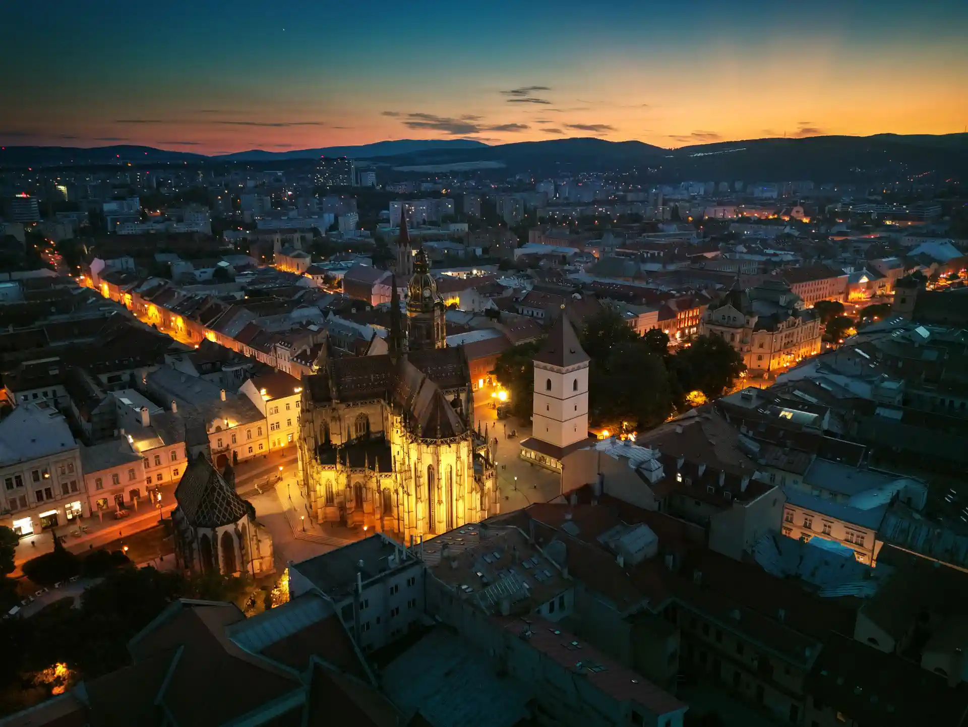 Panorama of Košice